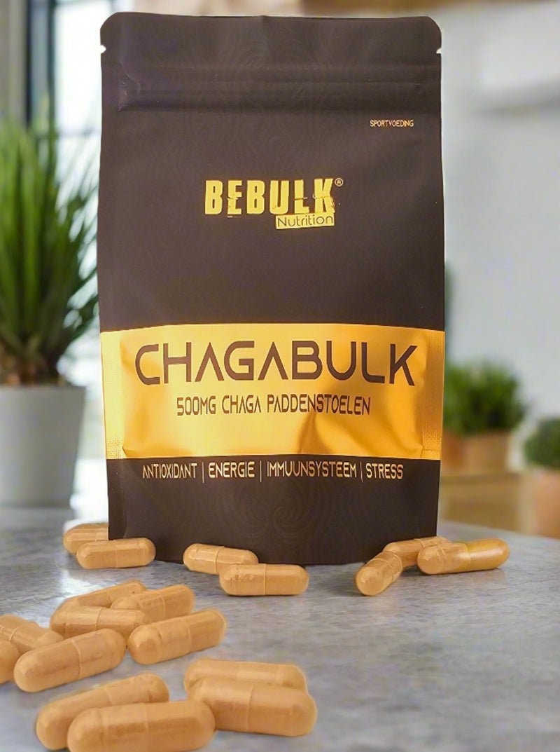 ChagaBulk - Chaga 500mg - Vegan - BeBulk Nutrition