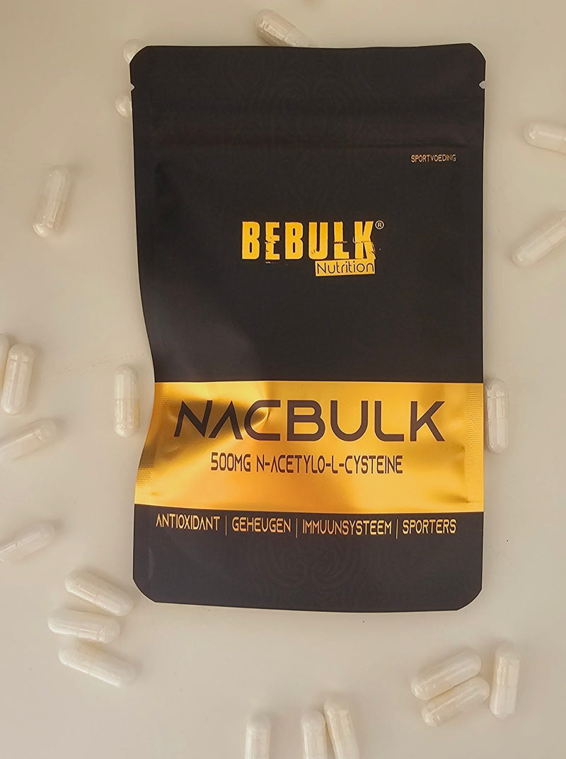 NacBulk - NAC 500 mg - Vegan - BeBulk Nutrition