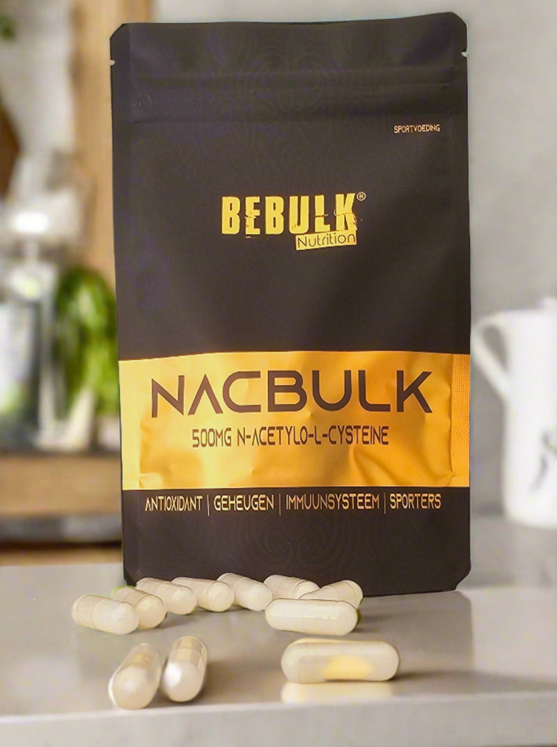 NacBulk - NAC 500 mg - Vegan - BeBulk Nutrition