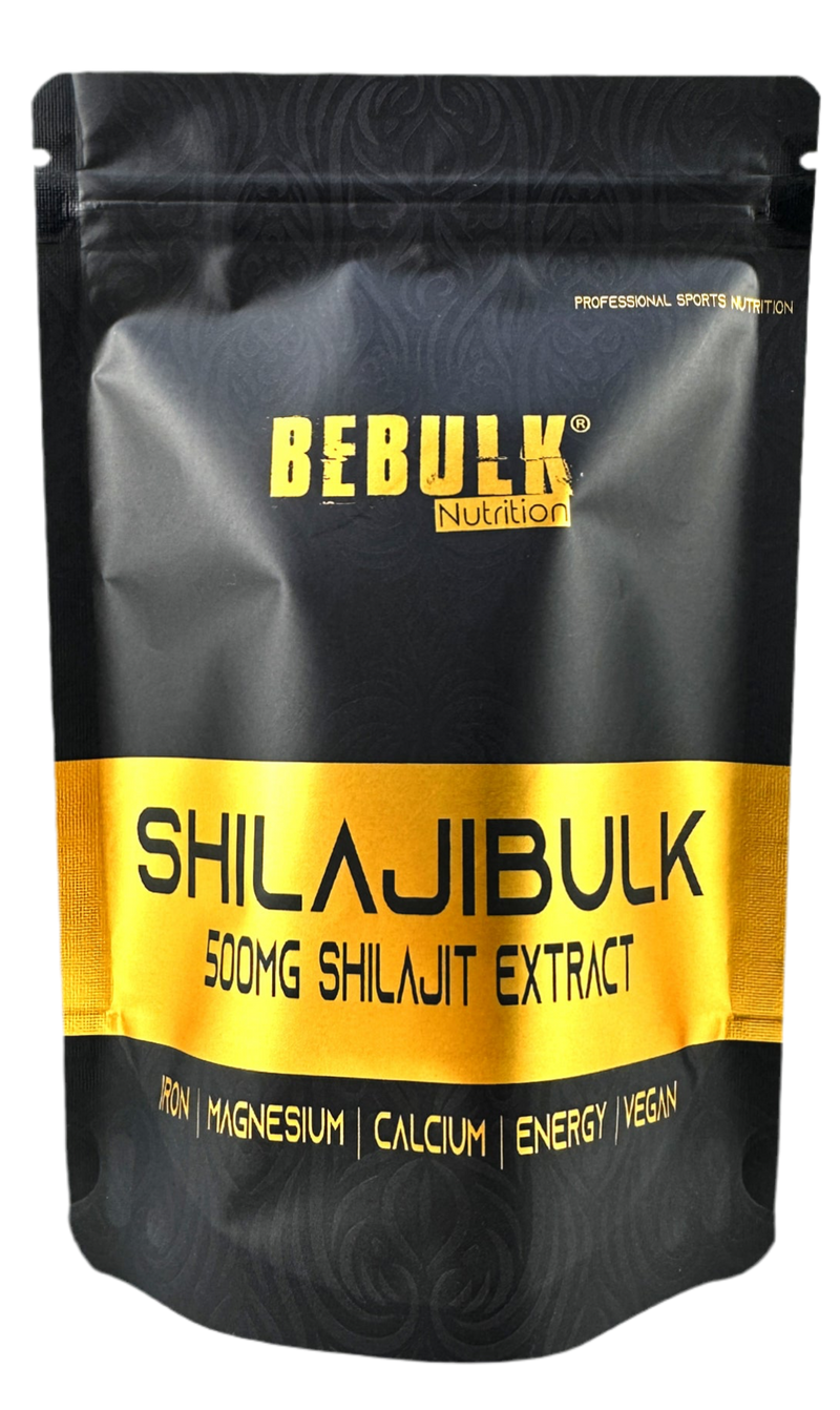 ShilajiBulk - Shilajit 500mg - Végétalien - BeBulk Nutrition 