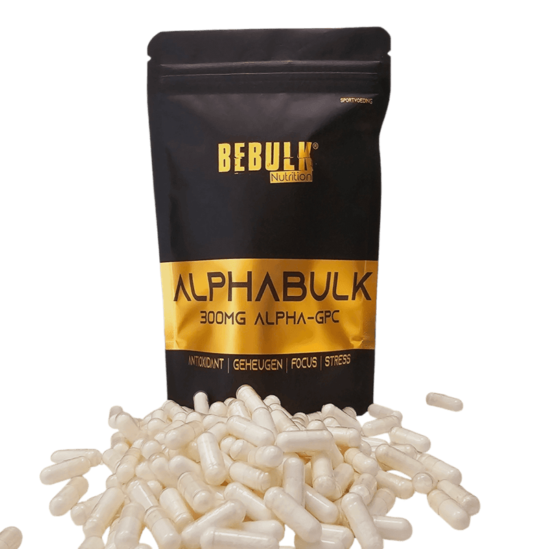 AlphaBulk - Alpha-GPC 300mg - Végétalien - BeBulk Nutrition 