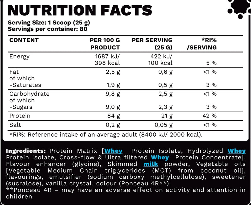 Iso Bulk Zero - BeBulk Nutrition