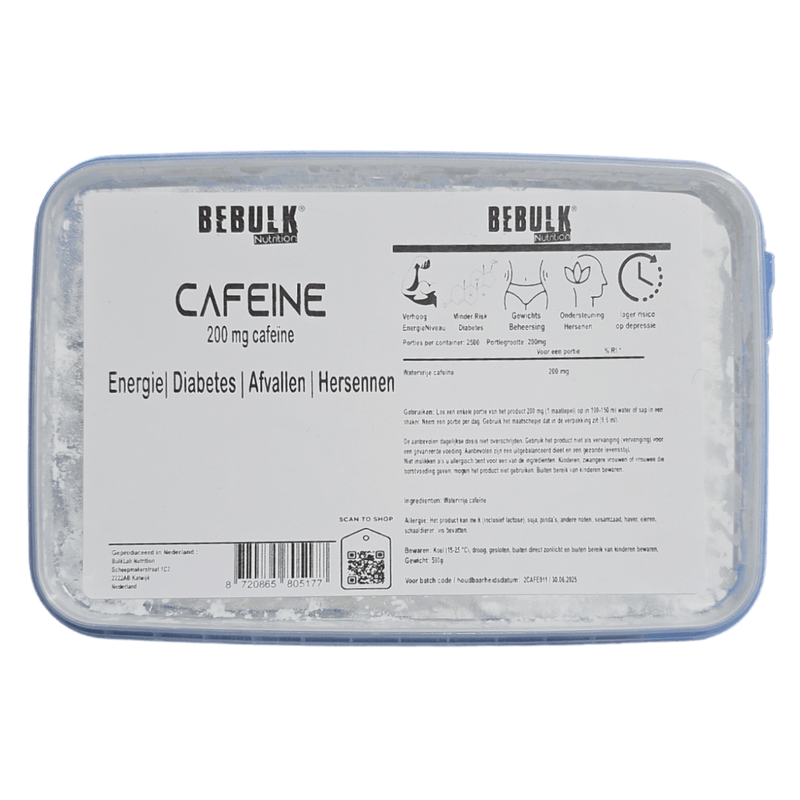 Cafeine Poeder - BeBulk Nutrition