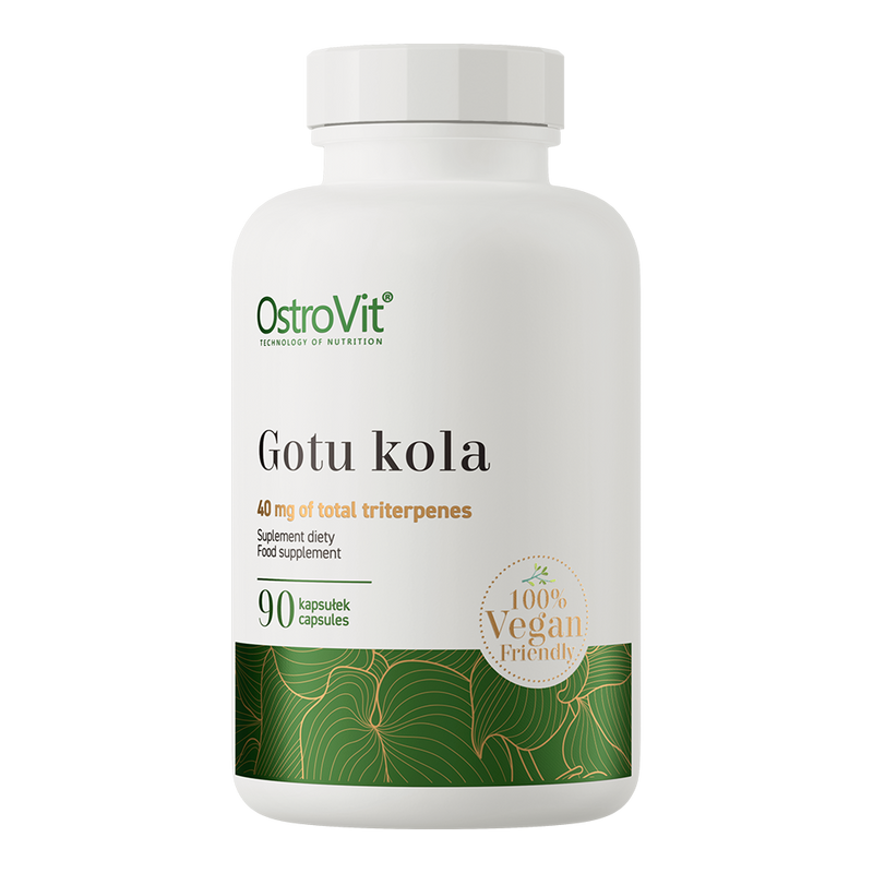 Gotu Kola - Végétalien - 90 Gélules OstroVit 