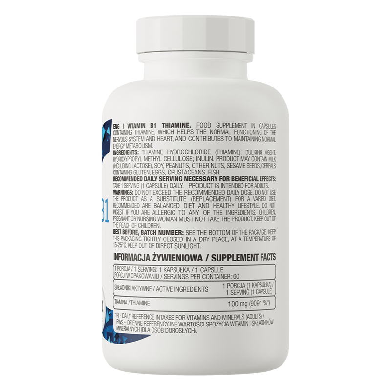 Complexe de vitamines B - 90 comprimés - OstroVit 