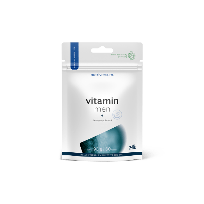 Nutriversum - MultiVitamine Men- 60 Tabletten