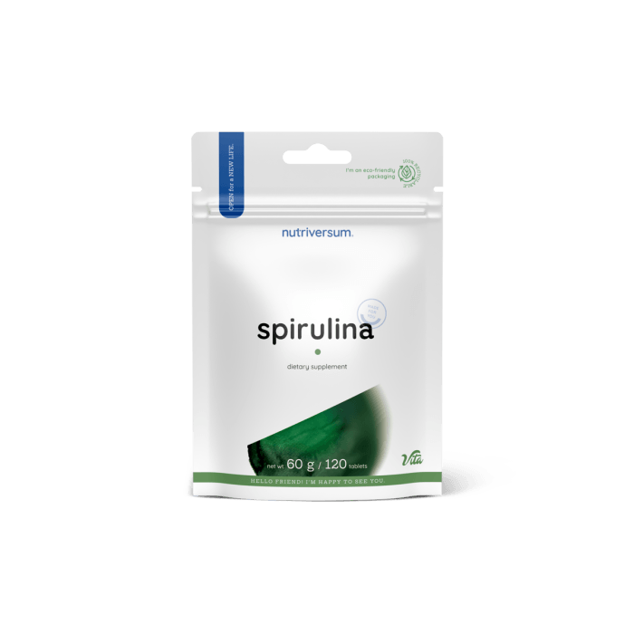 Nutriversum - Spirulina - 120 Tabletten