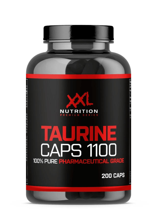 Taurine - 200 Capsules - XXL Nutrition