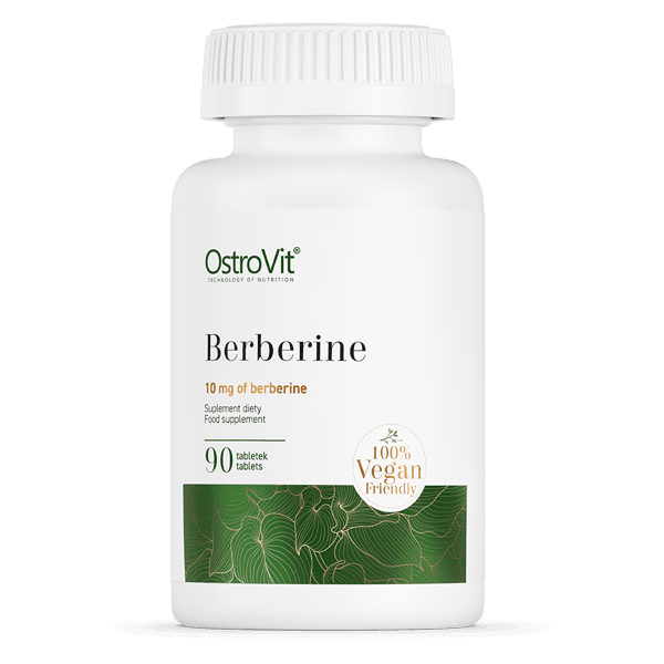 24 x Berberine 500mg - Vegan - 90 Tablets - OstroVit