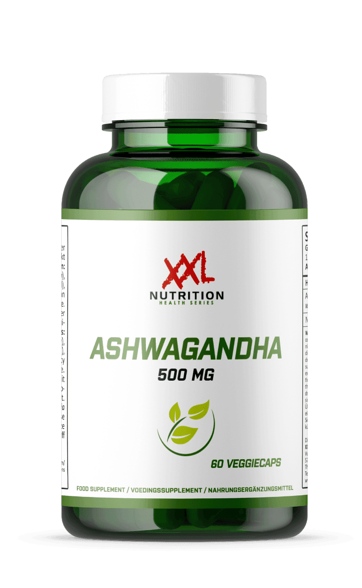 Ashwagandha 500mg - 60 Capsules - XXL Nutrition