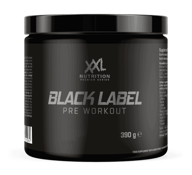 Black Label Pre-Workout - 390g - XXL Nutrition