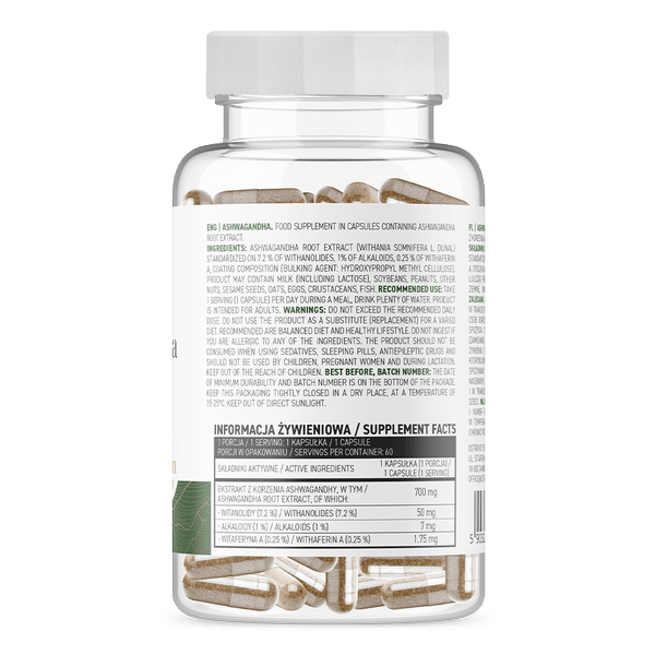 OstroVit Ashwagandha VEGE 60 capsules