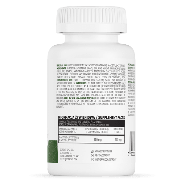 OstroVit NAC 300 mg 150 tabletten